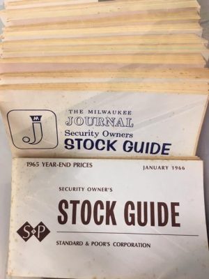 standard and poor's security owner's stock guide
